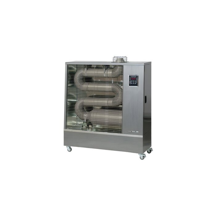 MW TOOLS Infrarood dieselstraler Pro 13 kW silver 140-750 m³ MW Tools