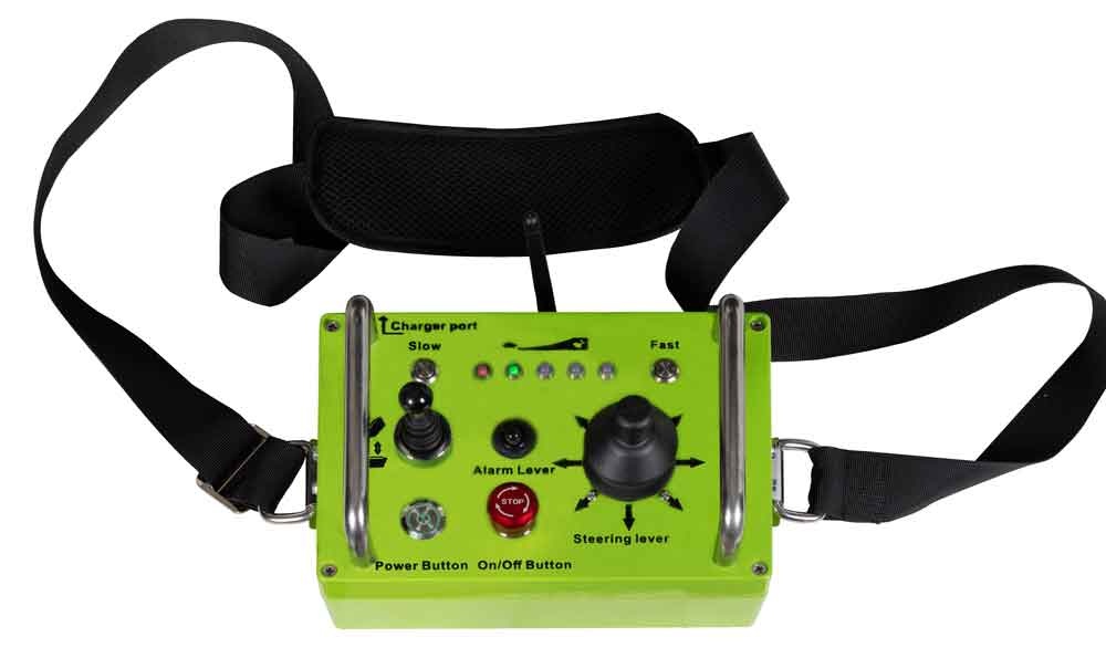 zipper ZI-ED400 electric dumper with remote control