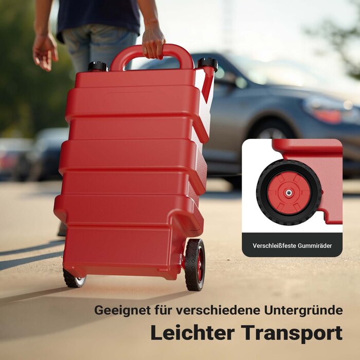 60 liter portable tank with 12V fuel transfer pump