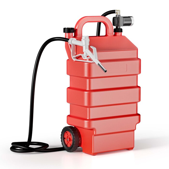 60 liter portable tank with 12V fuel transfer pump