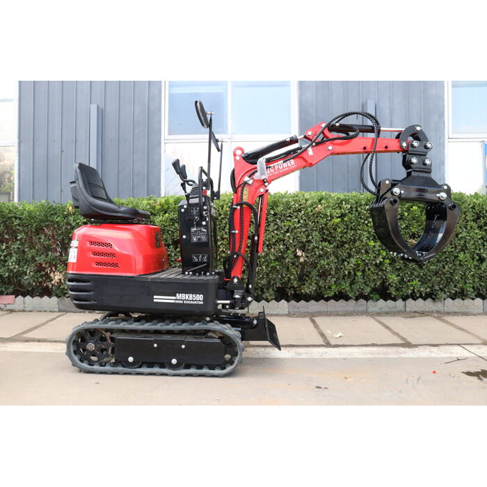 hzc MBKB500 Minibagger, Benzin, 563 kg, schmal