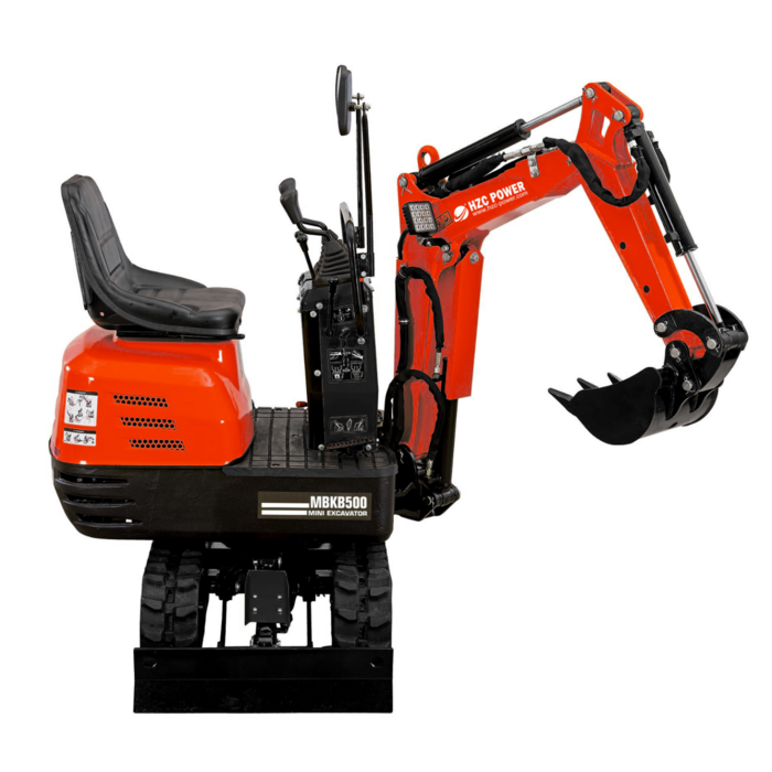 hzc MBKB500 mini excavator, petrol, 563 kg, narrow