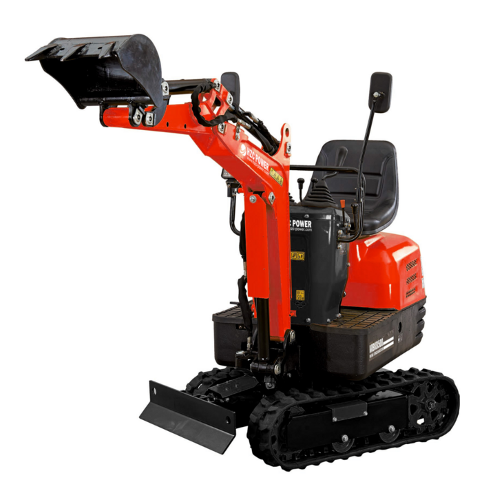 hzc MBKB500 Minibagger, Benzin, 563 kg, schmal