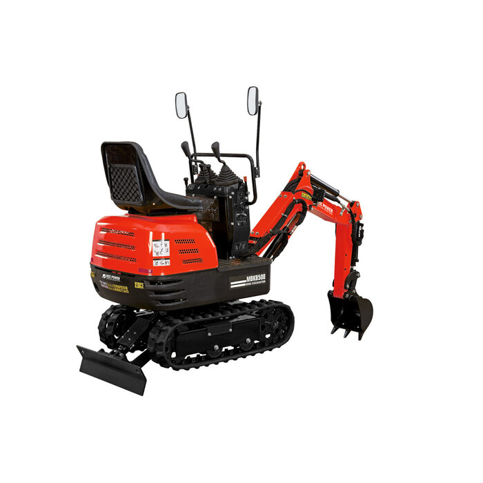 hzc MBKB500 mini excavator, petrol, 563 kg, narrow