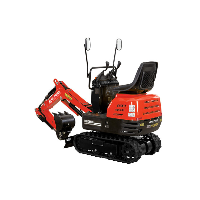 hzc MBKB500 Minibagger, Benzin, 563 kg, schmal