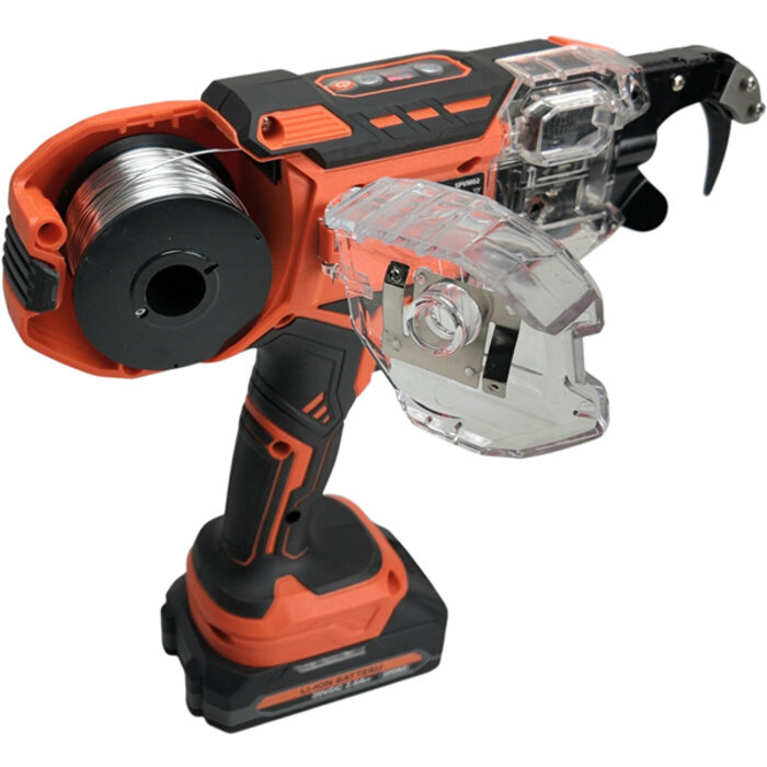 Spero tools Akku Flechtmaschine inkl. 2x Li-Ion Akkus, Ladegerät, Akku Extender, Zange & Koffer SPVM01A