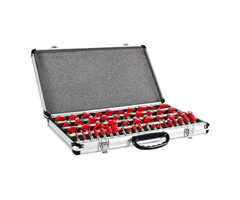 Holzmann 50tlg. OberfrÃ¤sersatz im Aluminiumkoffer