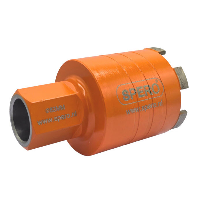 Spero tools 6-segment box drill - Wet use + Dry ICM Soft impact