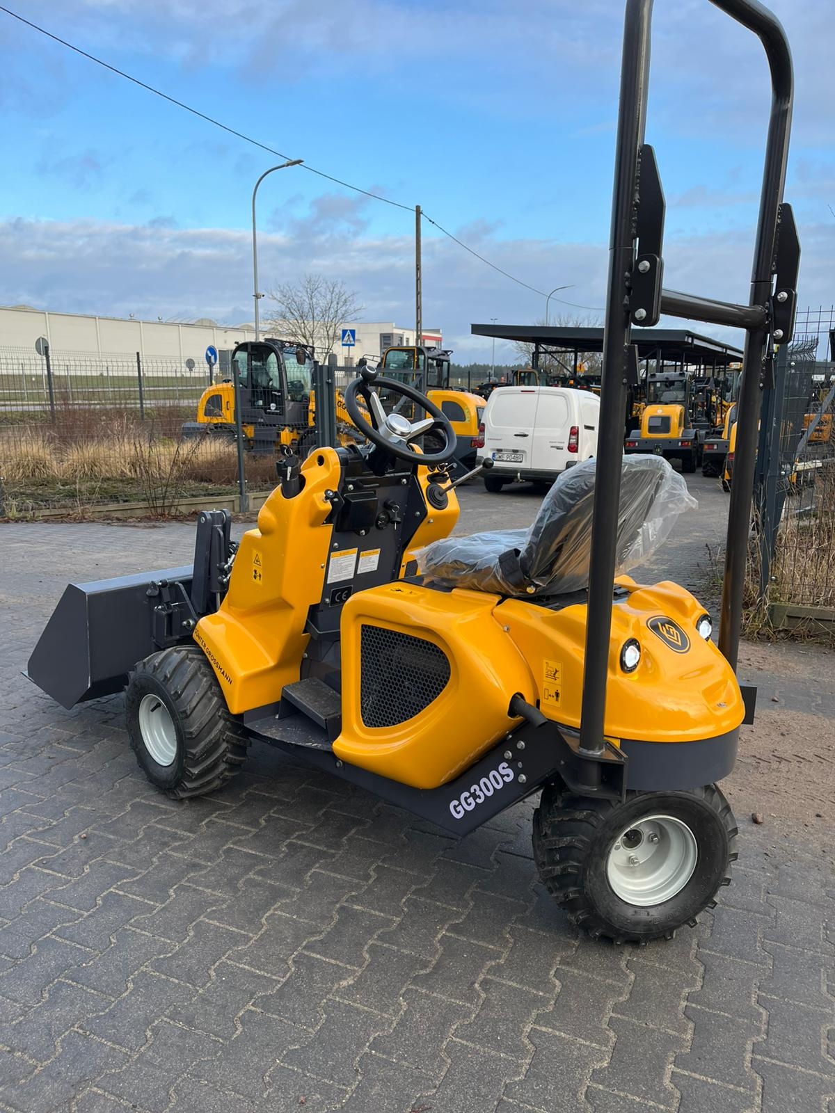 Günter Grossmann Günter Grossmann Mini lader GG300S - Compacte Driewielige Kniklader