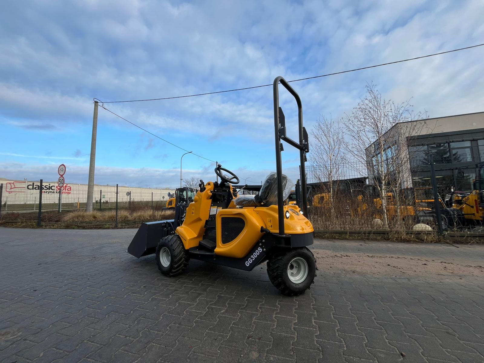 Günter Grossmann Günter Grossmann Mini lader GG300S - Compacte Driewielige Kniklader