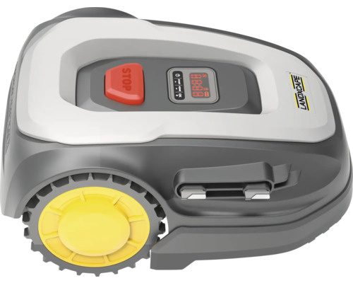 Landxcape Landxcape 20V LX855 robotic lawnmower for lawns up to 300 m² with boundary wire, including 1 x 2 Ah battery and charging station.