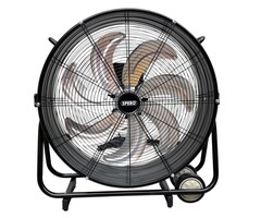 Spero 14.000 m³/h – 60 cm Ventilator, geräuscharmer, neigbarer Industrie-Trommelventilator – SPV601