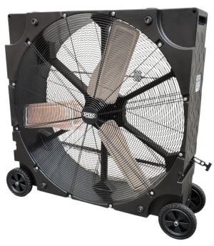 Spero TURBO Kunststoff-Standventilator 22.200 m³/h - 90 cm Ventilator, verbindbar - SPK900