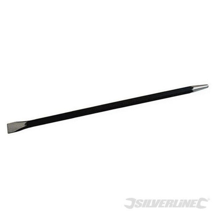 Silverline Koevoet met rechte beitel en ronde punt