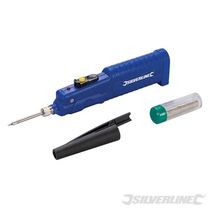 Silverline Batterij soldeerbout, 8 W