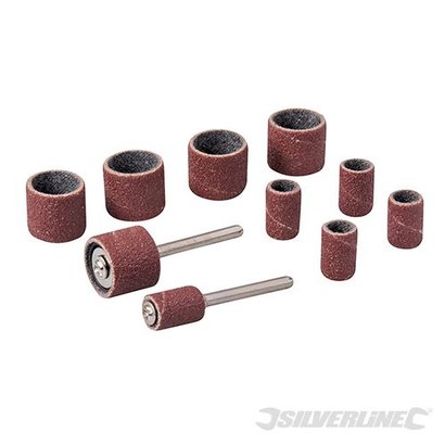 Silverline 12-delige schuurkoker set