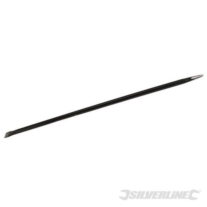 Silverline Koevoet met rechte beitel en ronde punt 900 x 20 mm