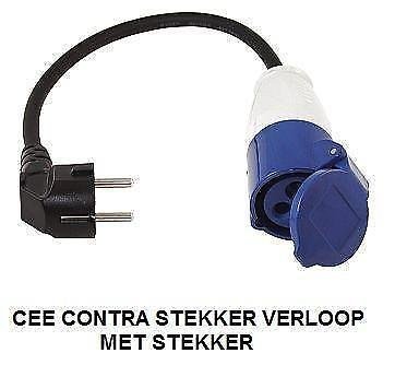 Hofftech Cee Contra Plug natürlich mit Stecker