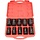 Impact socket set 10 pieces 1"