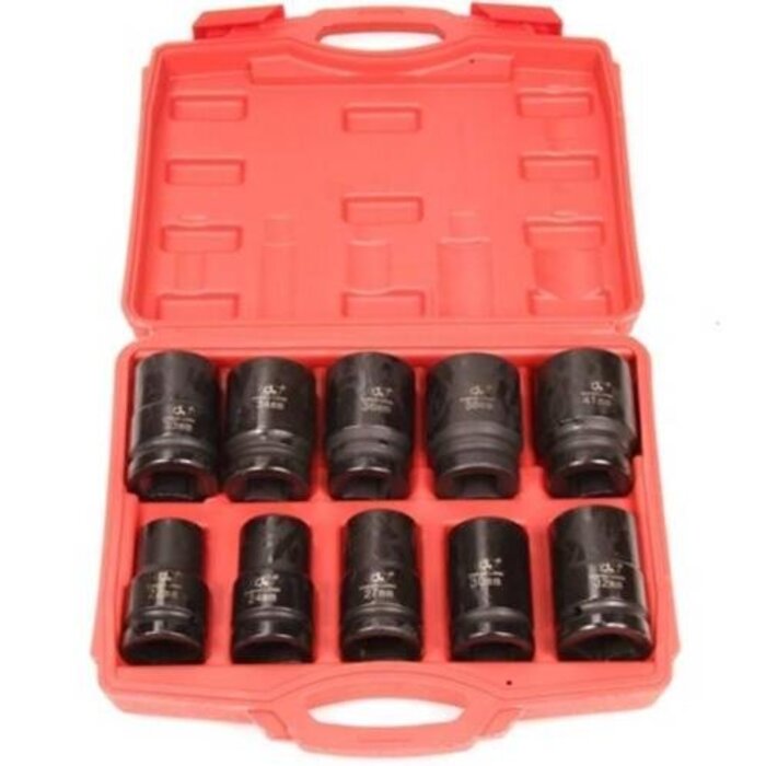 Nize Impact socket set 10 pieces 1"