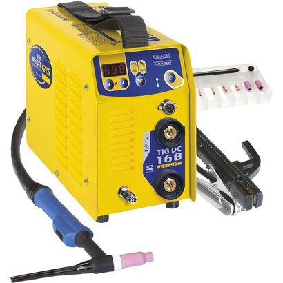 GYS Lasinverter TIG 160 DC LIFT, met assesoires