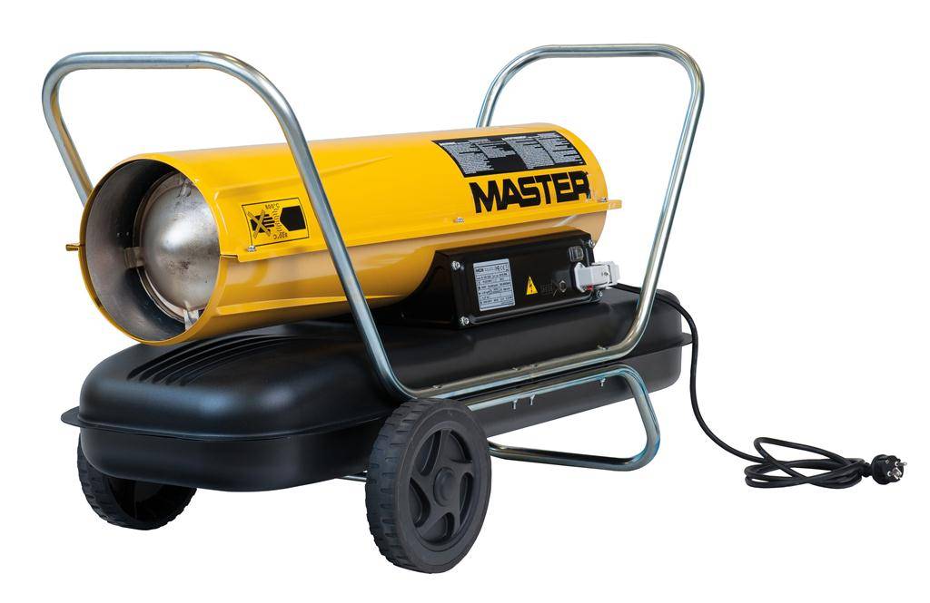 Master Climate Solutions Direct diesel heater B 150 CED