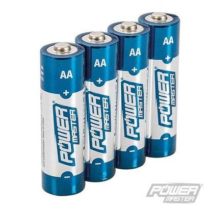 Silverline AA super alkaline batterij LR6, 4 pk.