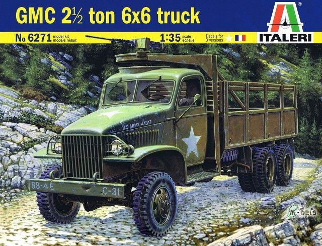 Italeri ITALERI véhicules militaires 1,5TON6X6 CARGO CAMION WC62