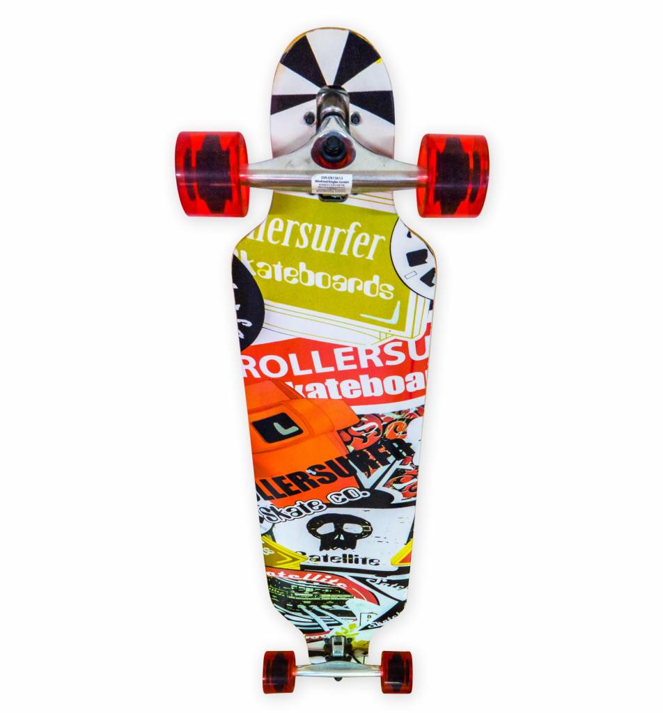 Longboard Skull Longboard Skull