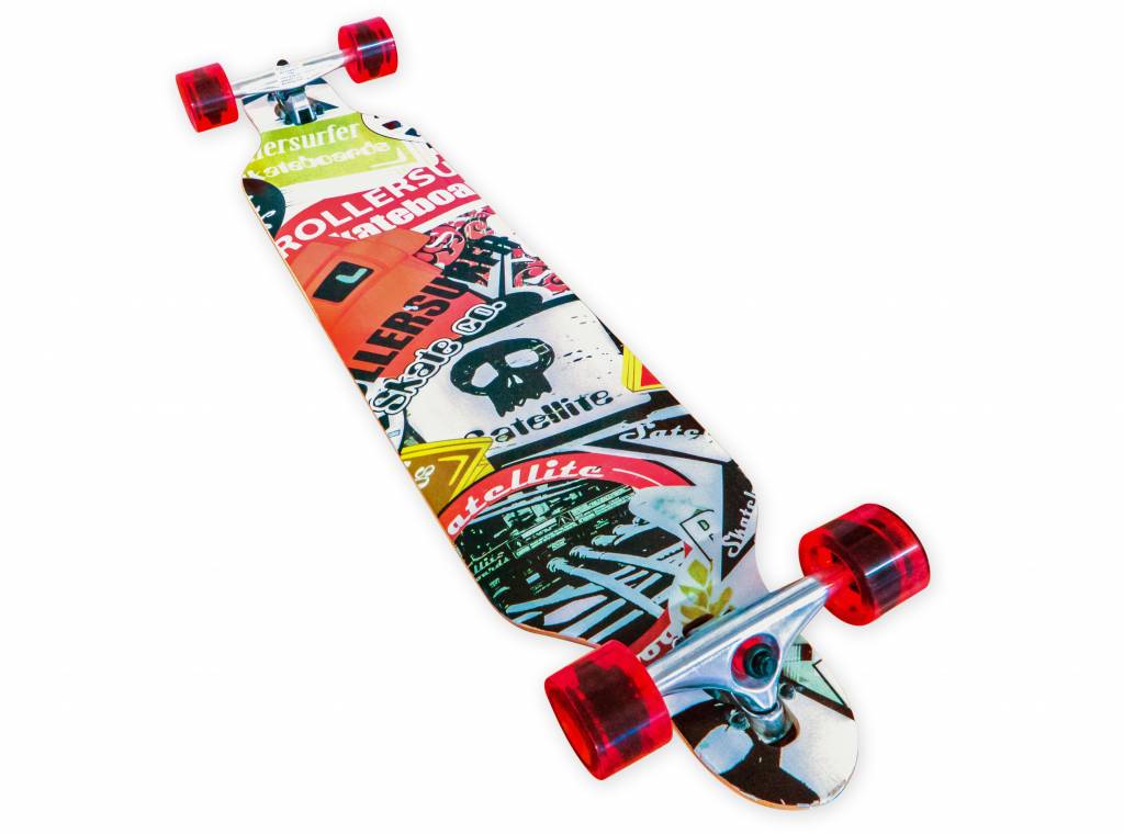 Longboard Skull Longboard Skull