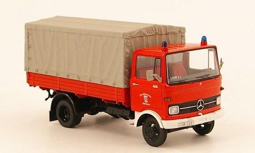 Schuco MB LP 608 FIRE BRIGADE OBERHAUSEN 1/43