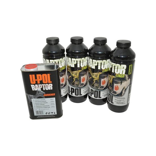 Raptor Liner Raptor 4 Liter Zwart