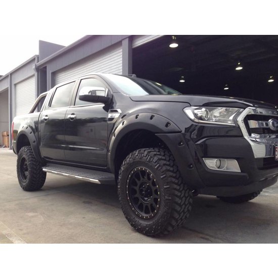 Kut Snake  Spatbordverbreders voor Ford Ranger PX - 55 mm breed (2011-nu)