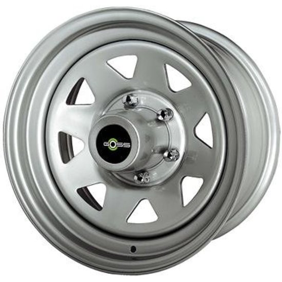 Goss 17x8 ET+20 Zilver17x8 ET+20 Zilver 6x139,7 / Triangular