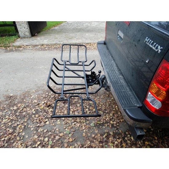 F-4X4 Universele drager voor op de trekhaak te monteren