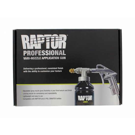 Raptor Liner VARI-NOZZLE SPRAY GUN