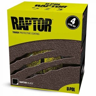 Raptor 4 Liter Zwart