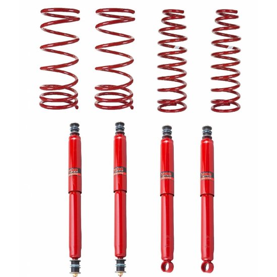 Pedders Suspension 2 inch HD Lift Kit Landcruiser 80 Series