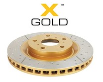 2723EX X-Gold Remschijf Achterkant