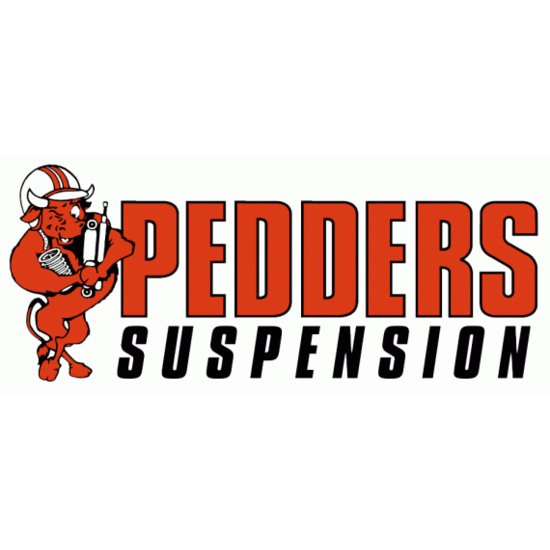 Pedders Suspension 23mm D-polyurethaan bus, voor 35mm high bracket