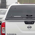 Max Hardtop Glij-ramen Nissan NP300 (D23 Navara) (2016 en nieuwer)