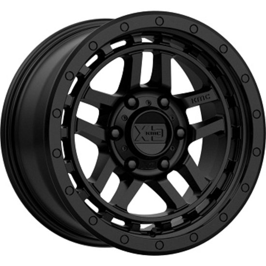 KMC Wheels XD140 Recon Satijn Zwart  8.5X18 6x114.3 ET18 CB66.1