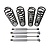 Raptor 4x4 2" TRIAL SUSPENSION LIFT KIT KZJ/LJ