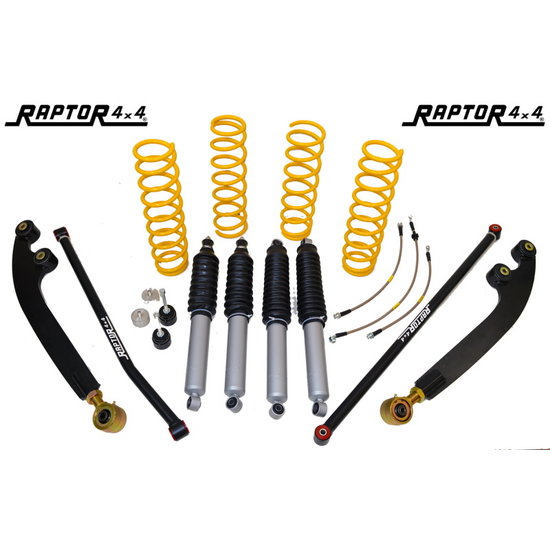 Raptor 4x4 SUSPENSION LIFT KIT +8 CM MEDIUM LOAD "SUPER TWIST" JIMNY