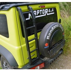 RAPTOR 4X4 REAR DOOR ALUMINIUM LADDER JIMNY SIERRA