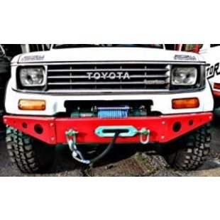 FRONT SQUARED WINCH BUMPER TOYOTA KZJ / LJ