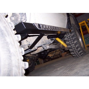 SQUARED ROCK SLIDERS 80X50 TOYOTA KZJ70 / LJ70