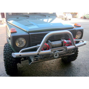 FRONT TUBULAR WINCH BUMPER WITH A-BAR MERCEDES G