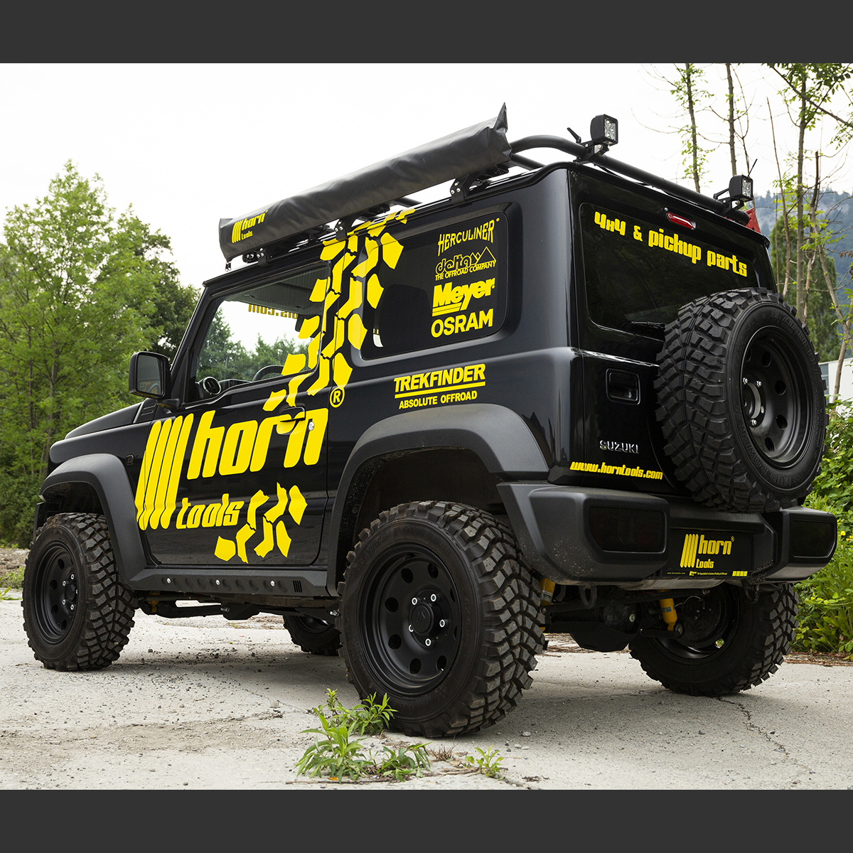 Suzuki Jimny GJ + 20 mm veer-kit met certificaat TREKFINDER®