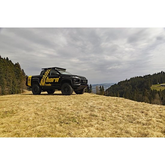 Pedders Suspension Mitsubishi L200 Pedders TrakRyder Extra Heavy Duty FoamCell-ophangingsset + 35 mm GVM +